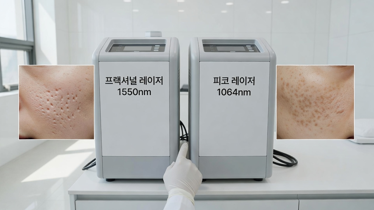 강남 피부과에서 여드름 흉터 치료로 추천하는 레이저
