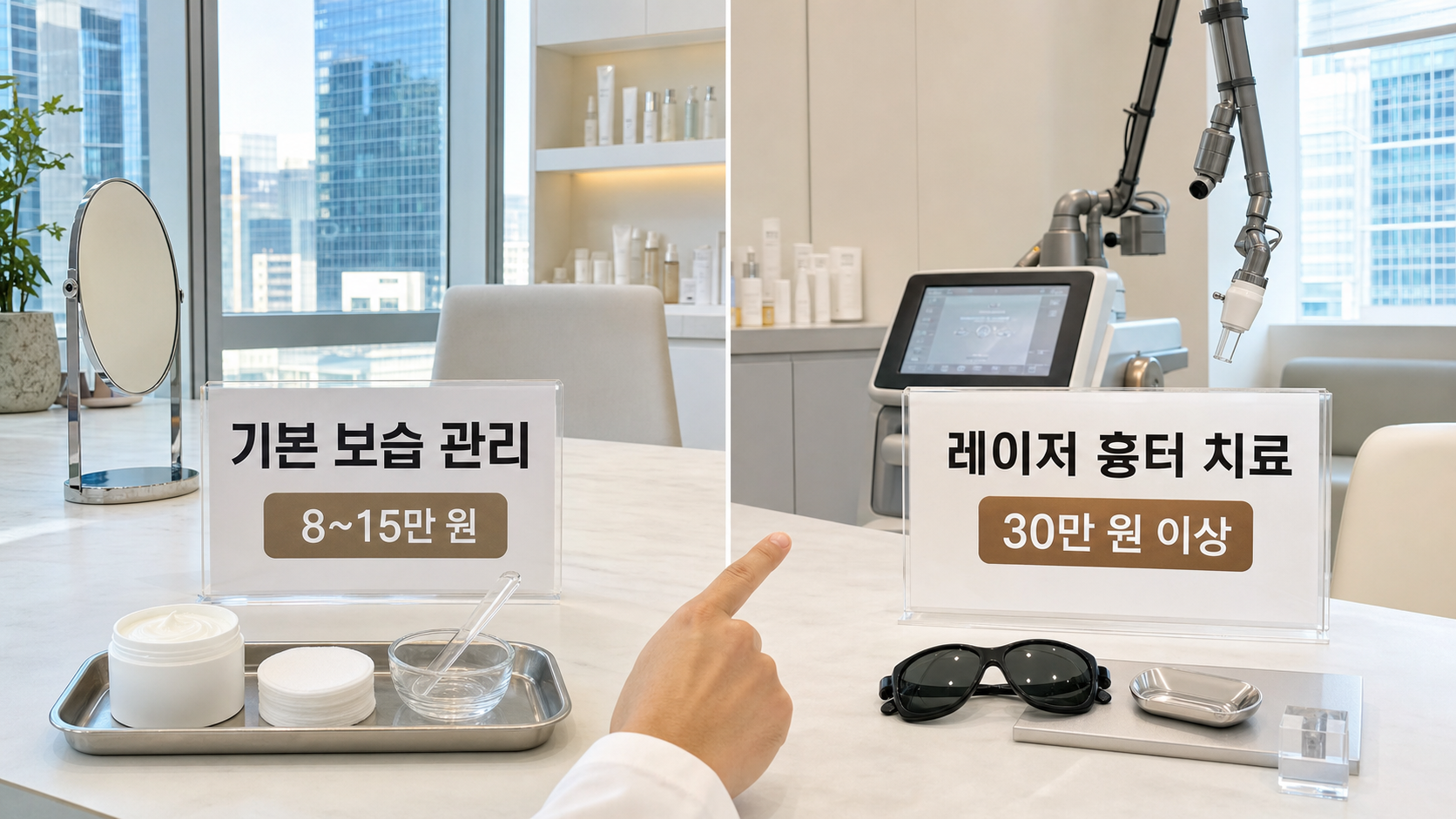 피부 관리 비용, 강남 피부과 시술별 차이는 얼마나 날까