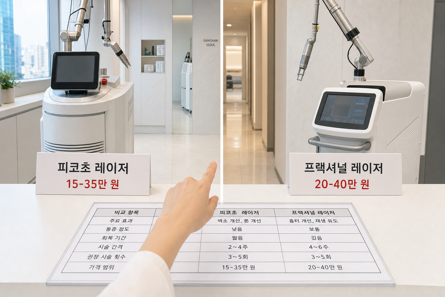 강남 피부과 시술 종류별 특징과 선택 가이드